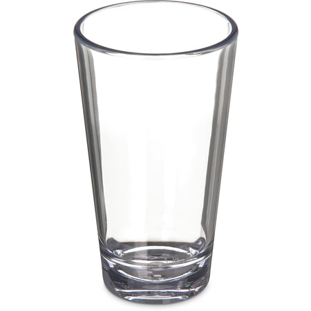 Carlisle 561607 16 oz Clear SAN Alibi Pint/Mixing