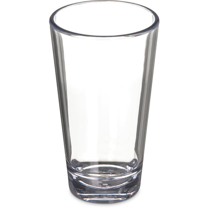 Carlisle 561607 16 oz Clear SAN Alibi Pint/Mixing