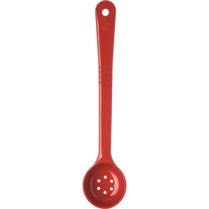 Carlisle 396105 2 oz Red Acetal Measure Miser Perforated Long Handle