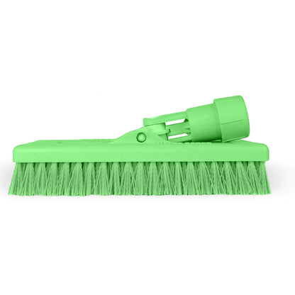 Carlisle 3638831EC75 8" Lime Color Code Swivel Scrub Brush