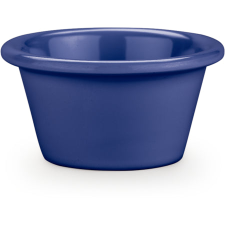Carlisle S85260 2 oz Cobalt Blue Melamine Smooth Ramekin