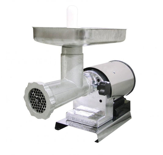 Omcan 41421 #22 Cast Iron Meat Grinder with 1.25 HP Motor