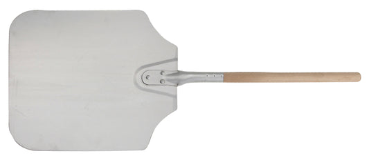 Winco APP-18M 34" Aluminum Pizza Peel, 14" x 16" Blade