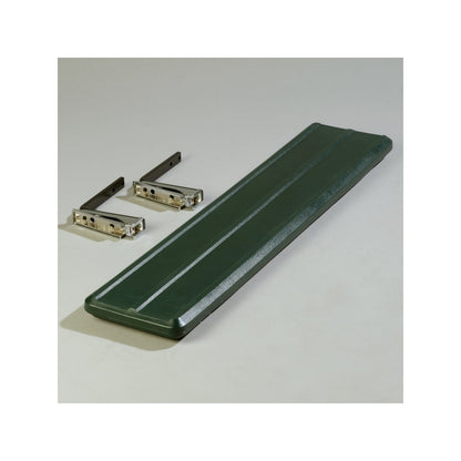 Carlisle 662008 4' Forest Green Six Star Food Bar Tray Slide