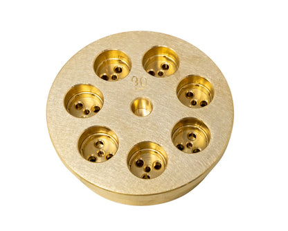 Omcan 13422 4.8mm Pasta Die #90 Rigatoni