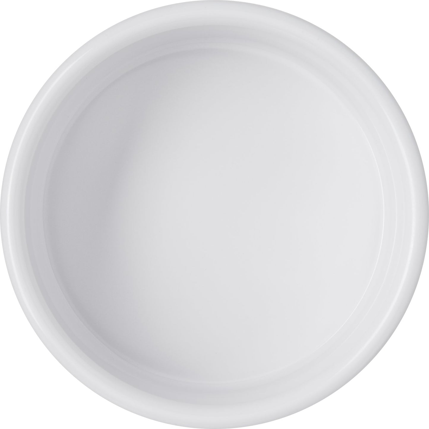 Carlisle 41002 2 oz White Straight-Sided Melamine Ramekin