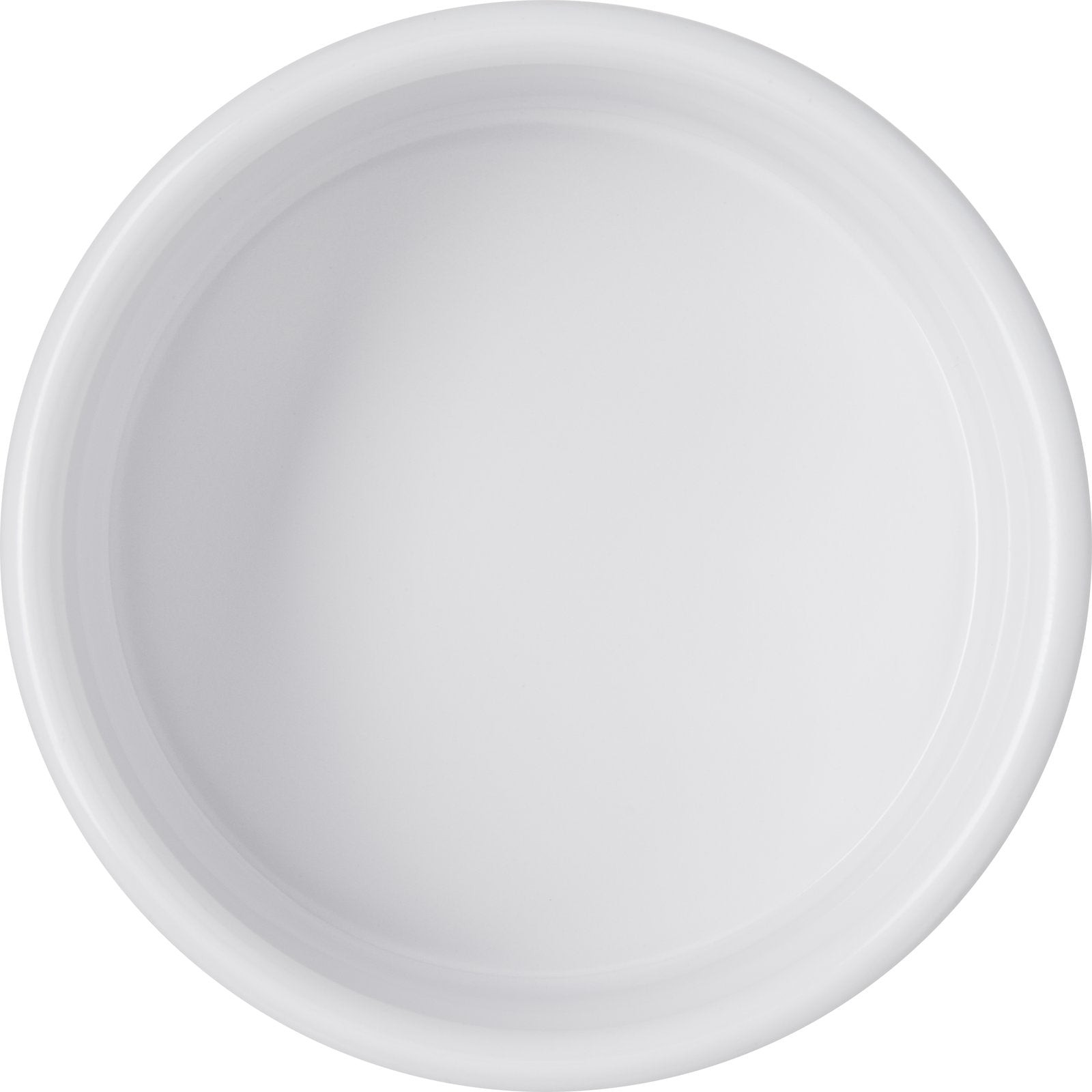 Carlisle 41002 2 oz White Straight-Sided Melamine Ramekin
