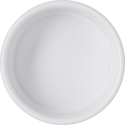 Carlisle 41002 2 oz White Straight-Sided Melamine Ramekin