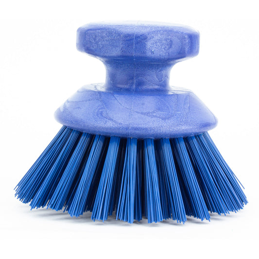 Carlisle 42395EC14 5" Blue Round Scrub Brush