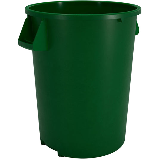 Sparta 84102009 20 Gallon Green Round Polyethylene Bronco Waste Bin Trash Container