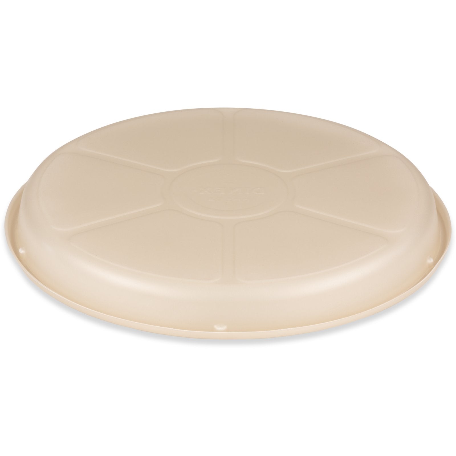 Dinex DXHH10A 7 3/4" White One Compartment Disposable Entree Dish (500/cs)