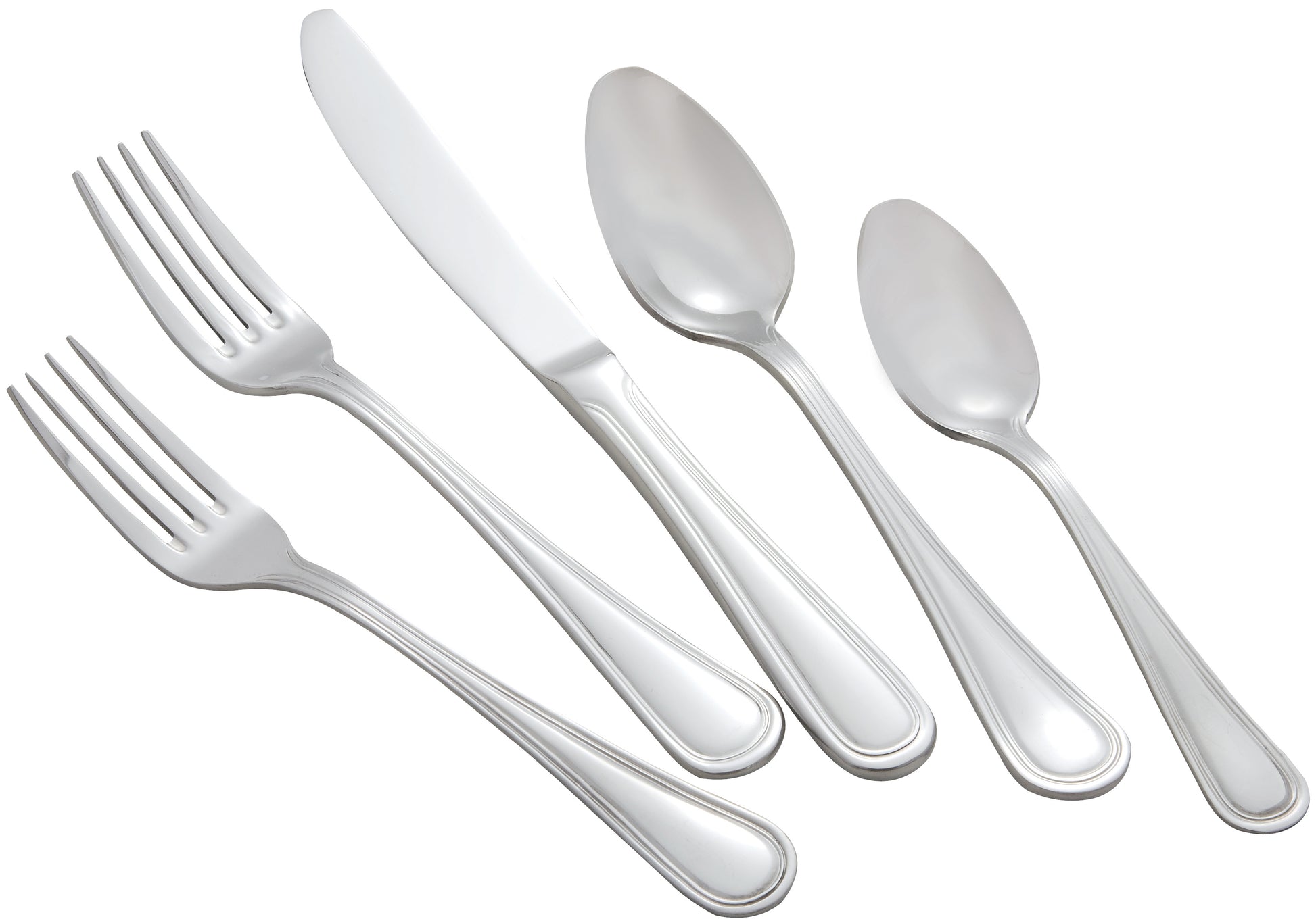 Winco 0021-05 Continental Dinner Fork, 18/0 Extra Heavyweight