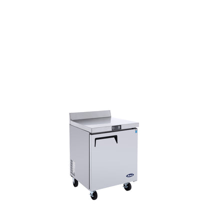 Atosa MGF8408GR 27" Worktop Refrigerator with Backsplash