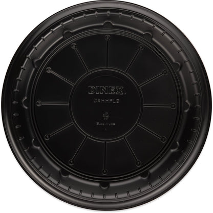 Dinex DXHHPL903 9" Black High Heat Disposable Plate (500/cs)