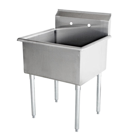 Omcan 22121 18" x 18" x 13" One Compartment Budget Sink