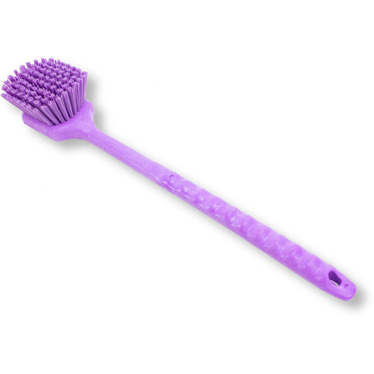 Carlisle 40501EC68 20" Purple Sparta Color Coded Floater Scrub Brush
