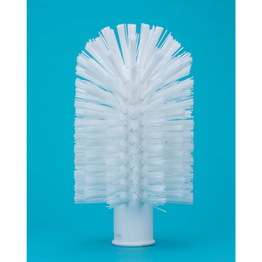 Carlisle 45033EC02 3 1/2" White Sparta Color-Coded Pipe & Valve Brush