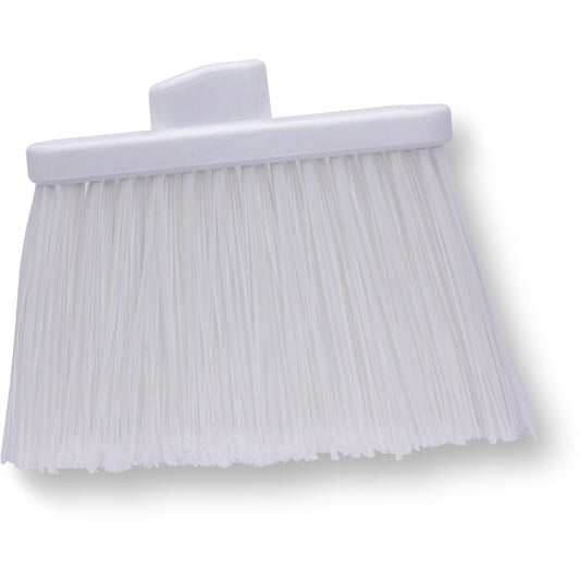 Carlisle 36867EC02 White OmniFit Color-Code Flagged Broom Head