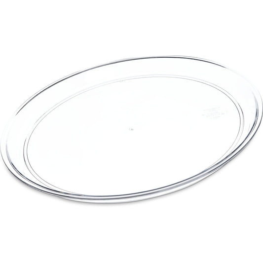 Carlisle 300407 14" x 7/8" Clear SAN Displayware Tray