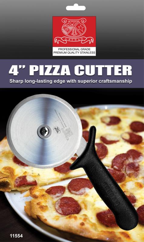 Omcan 21875 4-inch Retail-Ready Pizza Cutter
