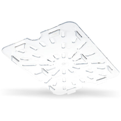 Carlisle 1023507 1/2 Size Clear Polycarbonate StorPlus Food Pan Drain Grate