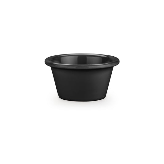 Carlisle S85203 2 oz Black Melamine Smooth Ramekin