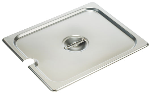 Winco SPCH Half-size Stainless Steel Slotted Steam Pan Cover