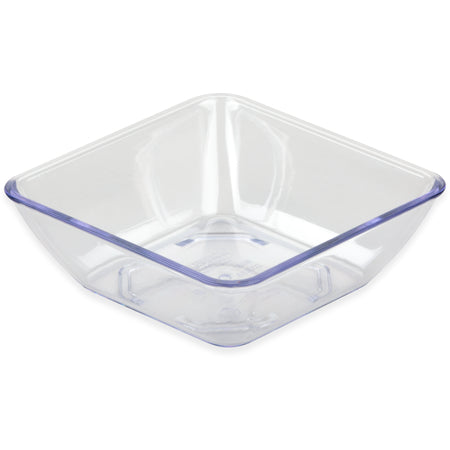 Dinex DXSB607 6 oz Clear Square SAN Bowl (48/cs)