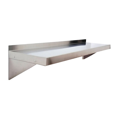 Atosa SSWS-1248 12"x48"x10" Stainless Steel Wall Shelf
