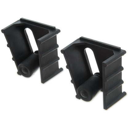 Carlisle 4073200 2-1/2" Black Roll 'N Grip Replacement Roller with 4 Wood Screws (2 per pack)