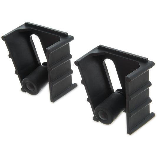 Carlisle 4073200 2-1/2" Black Roll 'N Grip Replacement Roller with 4 Wood Screws (2 per pack)