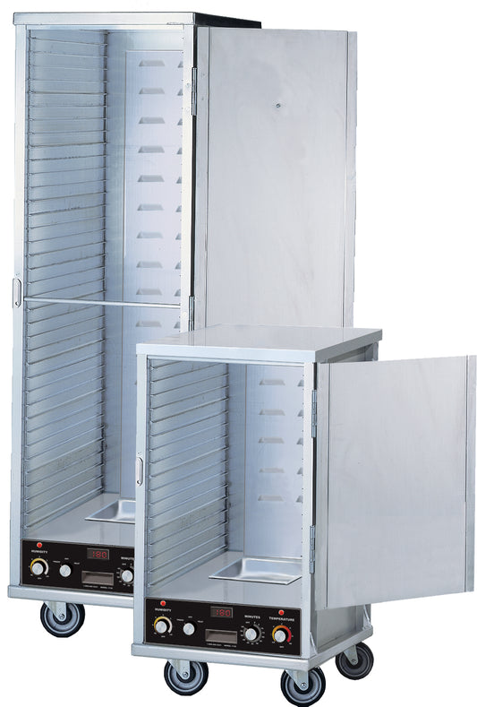 Dinex DXP1034 31" x 21.5" x 68.75" Silver Aluminum Insulated Heated Proofer Cabinet