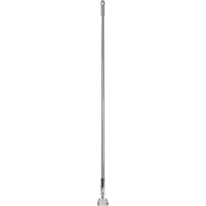 Carlisle 362113EC23 60" Gray Fiberglass Dust Mop Handle with Clip-On Connector