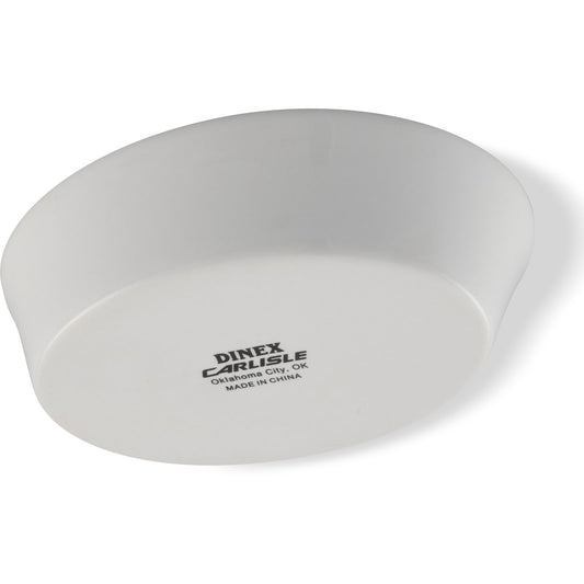 Dinex DX6CASS02A 6 oz Bright White Casserole Dish