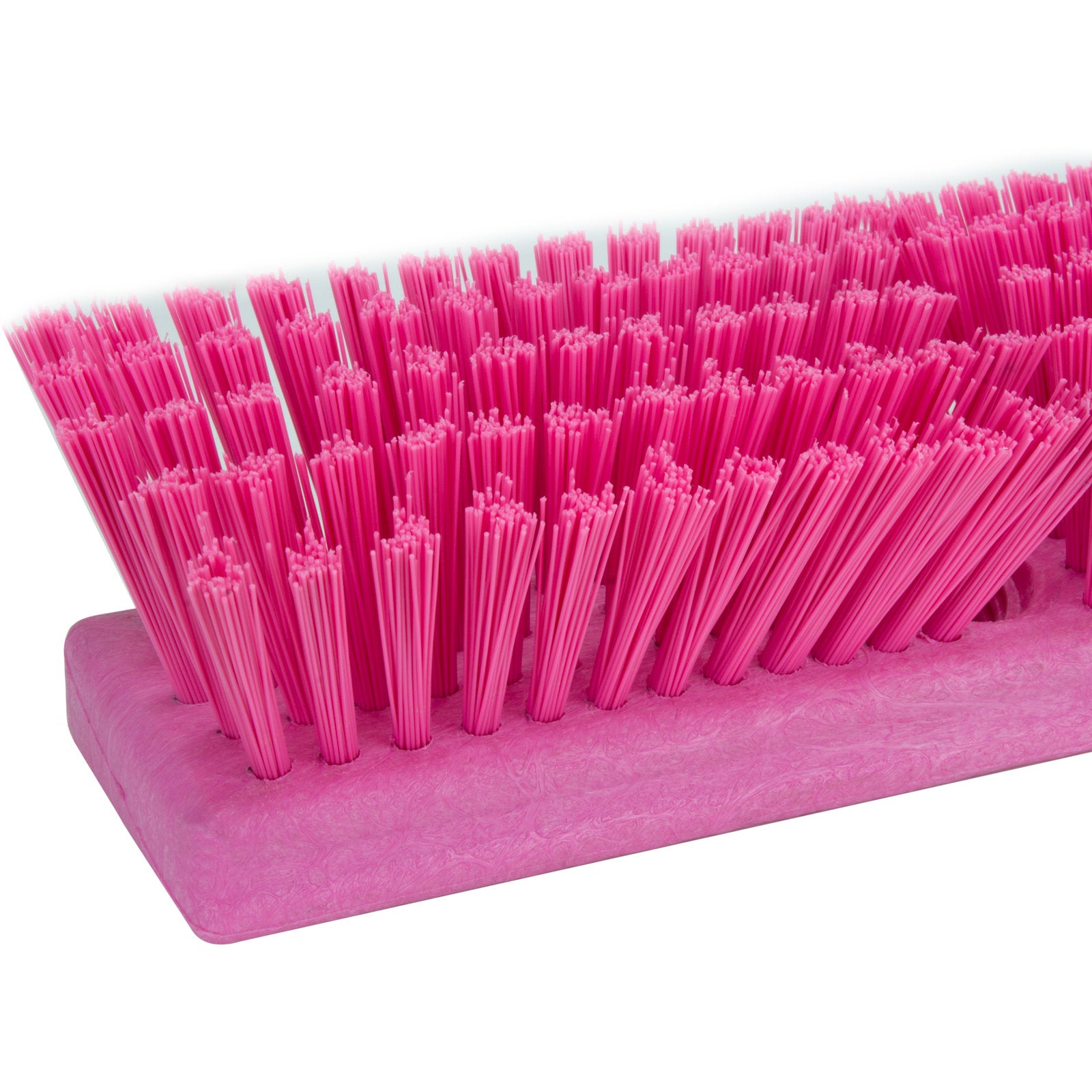 Carlisle 41722EC26 10" Pink Sparta Color Coded Deck Scrub Brush