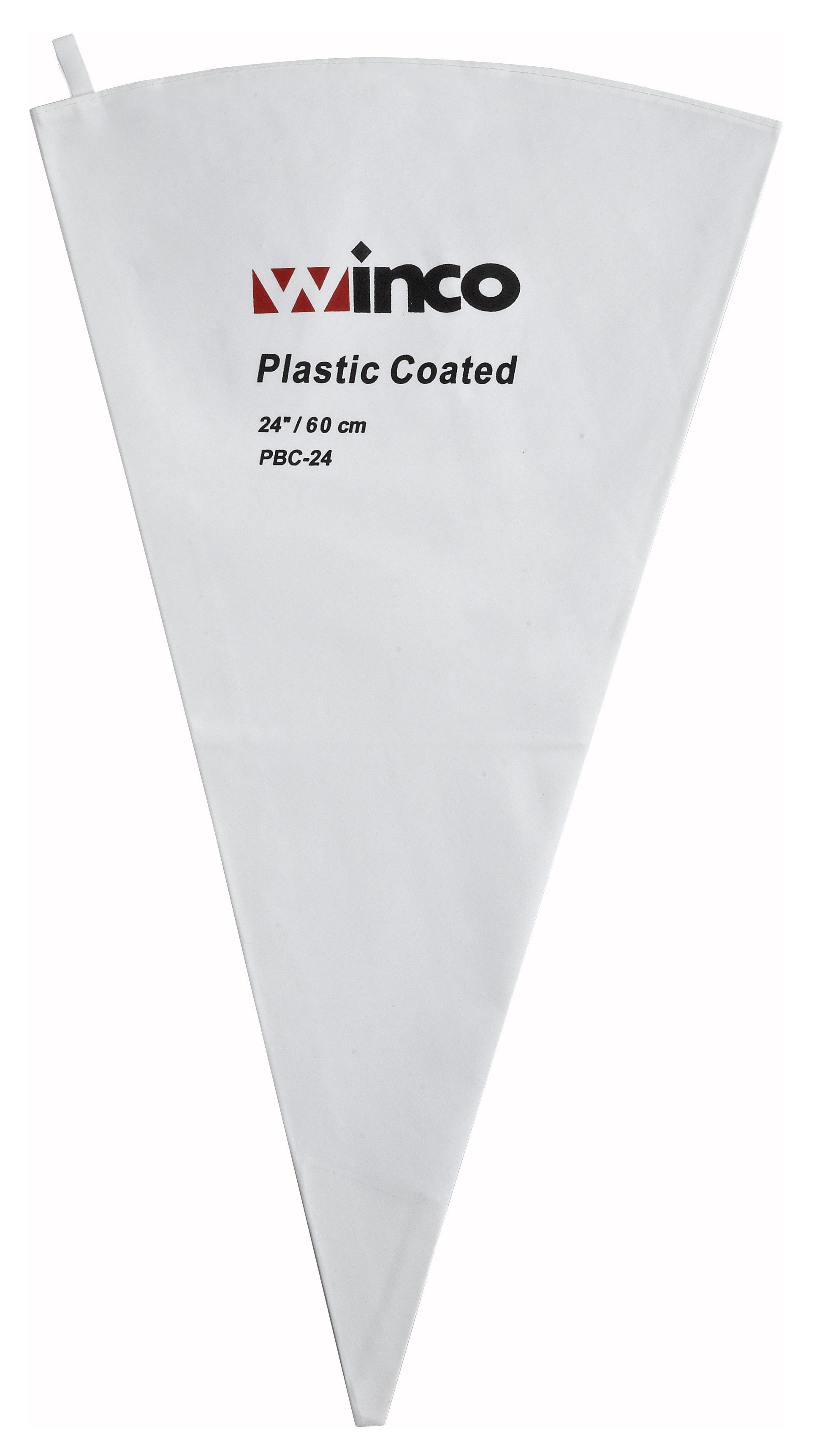 Winco PBC-24 24" Cotton w/ Plastic Coating Pastry Bag