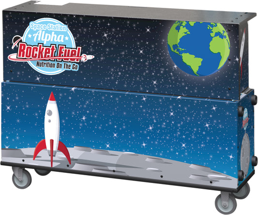 Dinex DXPCUVWROC Vinyl Portable Bar Custom Wrap