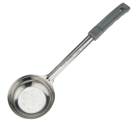 Winco FPPN-4 4 oz. Gray Stainless Steel Perforated Food Portioner
