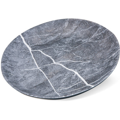 Carlisle 5310772 10.5" Soapstone Ridge Melamine Dinner Plate