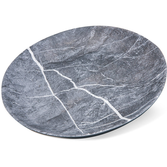 Carlisle 5310772 10.5" Soapstone Ridge Melamine Dinner Plate