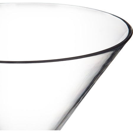 Carlisle 564607 9 oz Clear Polycarbonate Alibi Martini