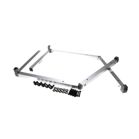 Carlisle 984823 Silver Standard Sneeze Guard Legs, Single-Sided