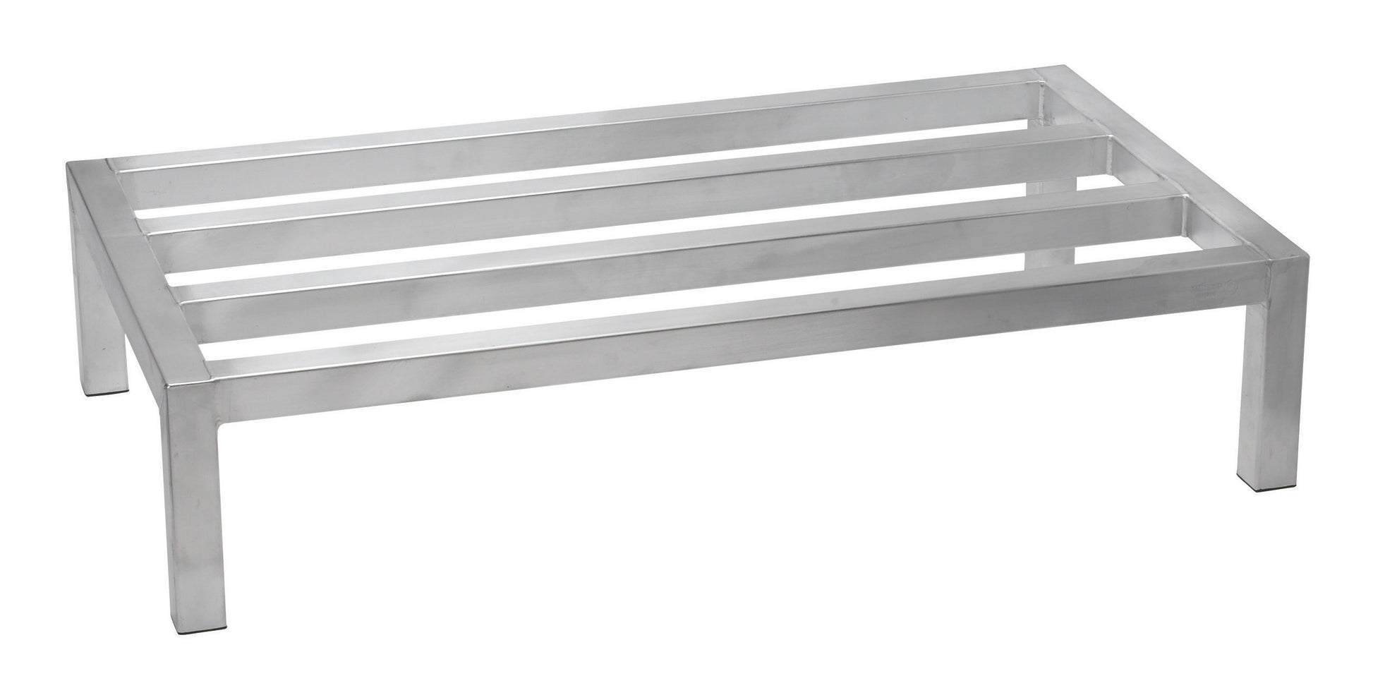 Winco ASDR-2048 20" x 48" x 8" Aluminum Dunnage Rack