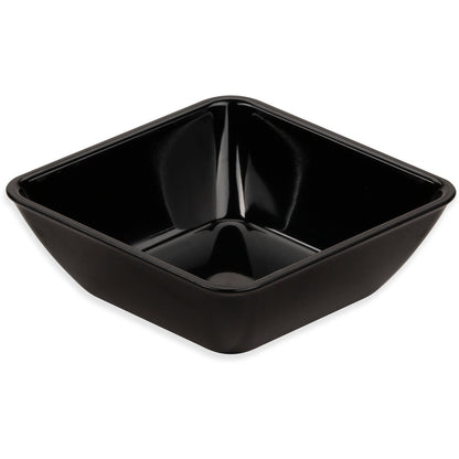 Dinex DXSB603 6 oz Black Square SAN Bowl (48/cs)