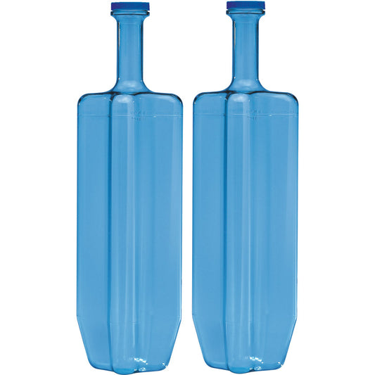 San Jamar RCU1282 128 oz Blue Rapi-Kool Chill Utensil (2/pk)