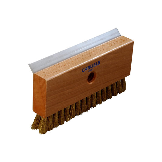Carlisle 4029100 8.5" Pizza Oven Brush & Scraper (Head Only)