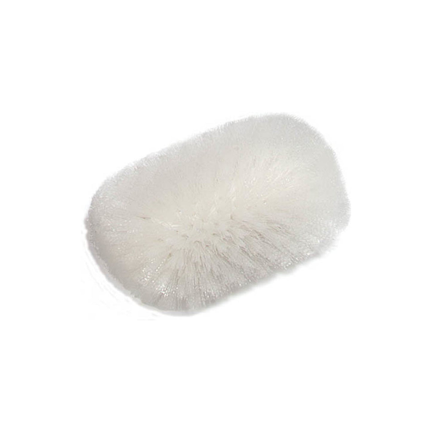Carlisle 4122000 6" X 10-1/2" Jumbo White Tanker with Nylon Bristles