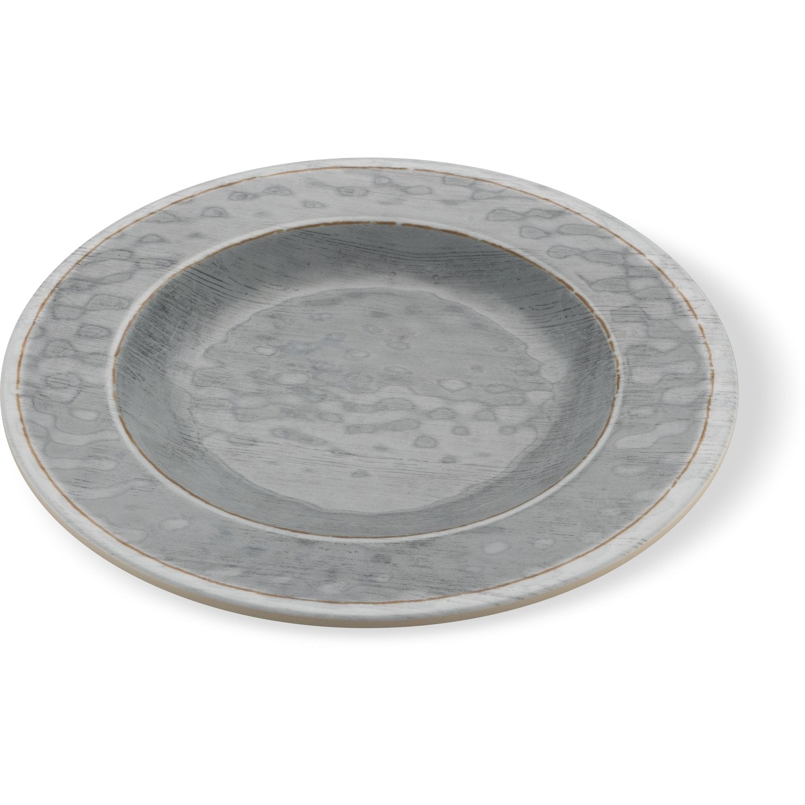 Carlisle 6400218 9" Smoke Grove Melamine Salad Plate
