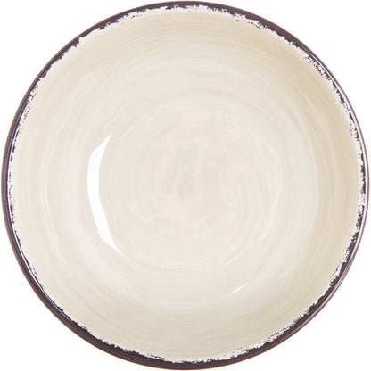 Carlisle 5401953 32 oz Sweet Cream Mingle Melamine Cereal Bowl