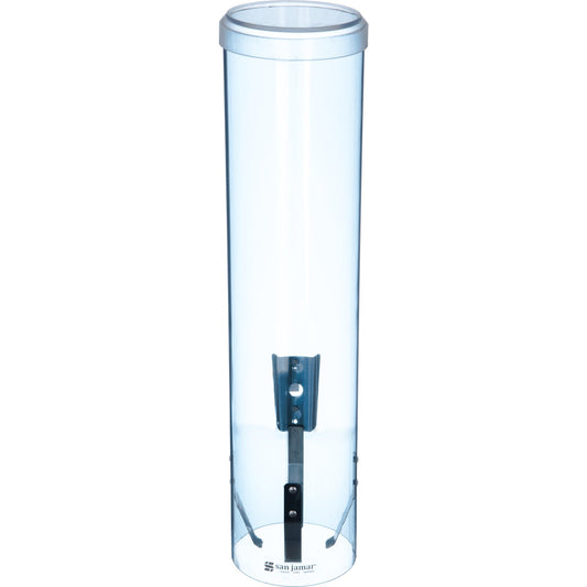 San Jamar C3260TBL 16" Large Blue Pull-Type Water Cup
